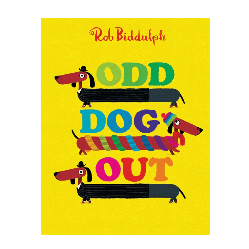 英文原版 获奖作家Odd Dog Out 一只与众不同的狗 一个关于离家寻找自我的故事 4-8岁儿童启蒙情绪认知/情商培养精装绘本