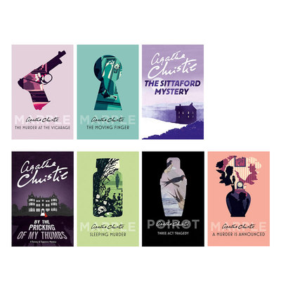 马普尔小姐 系列7本BY THE PRICKING OF MY THUMBS: A Tommy & Tuppence Mystery/THE SITTAFORD MYSTERY [not-RU BY]英文原版