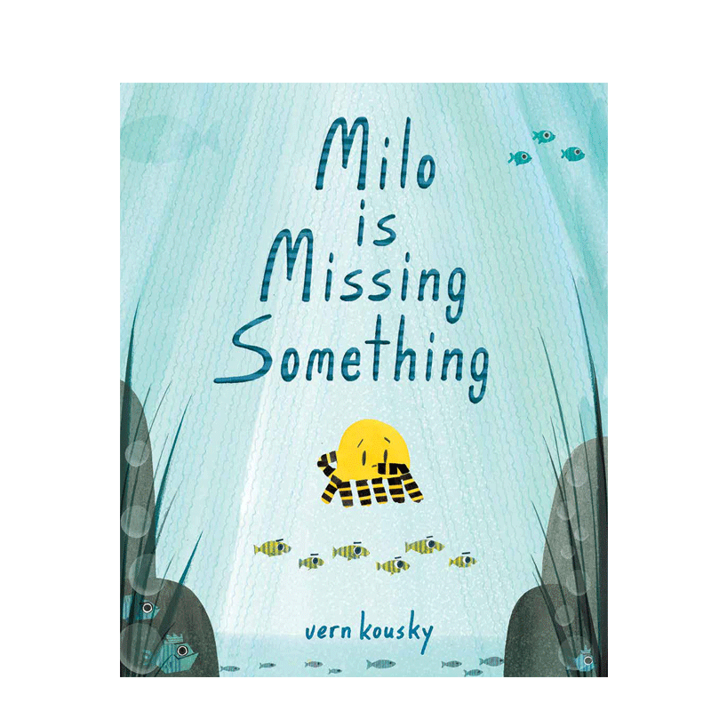 英文原版 Milo Is Missing Something 米罗缺少了点什么 水上之谜海底探索故事 4-8岁儿童宝宝启蒙知识趣味益智绘本精装