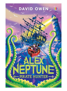 预售英文原版 Alex Neptune #2: Pirate Hunter 亚历克斯2海盗猎手青少年奇幻冒险故事书幽默友谊 平装 桥梁/章节书10-14岁