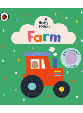 预售英文原版 Ladybird Baby Touch: : Farm 触摸书：农场小瓢虫触摸书触摸互动 儿童启蒙认知 动物主题纸板书动物主题 2-6岁