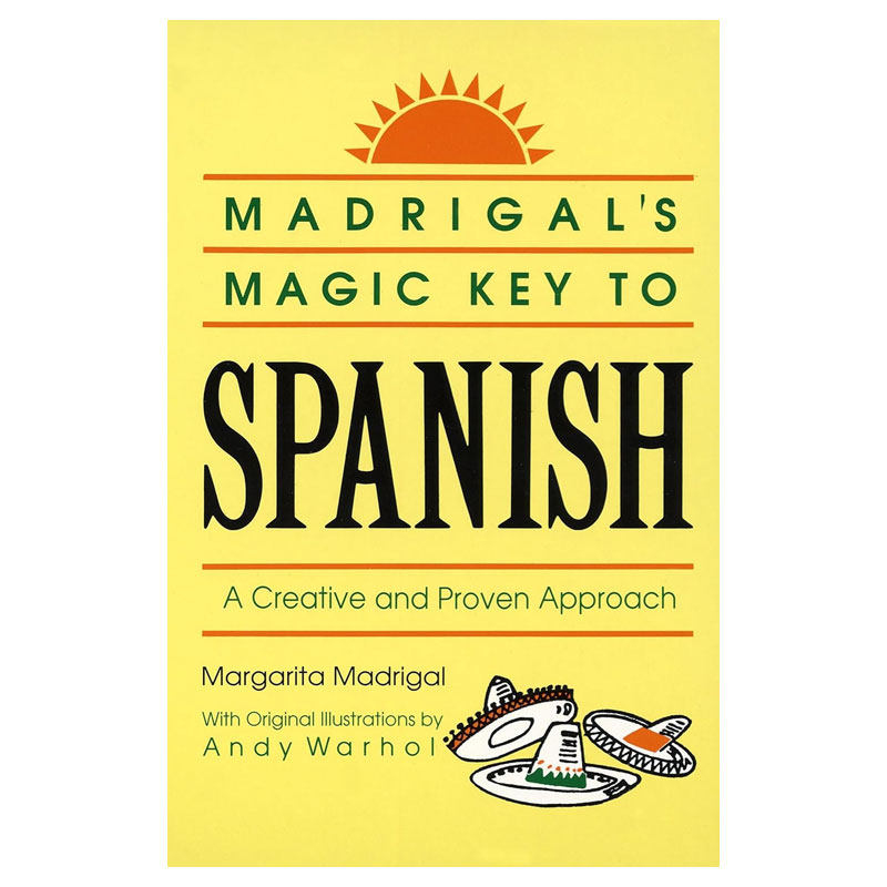 英文原版西班牙语学习法宝Madrigal's Magic Key to Spanish西语入门教辅西英双语学习工具书Philip K. Dick