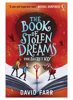 预售英文原版The Book of Stolen Dreams #2:The Secret of the Blood-Red Key盗梦者之书2血红色钥匙的秘密奇迹、勇气和魔法之旅