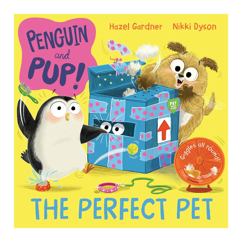 预售英文原版Penguin and Pup #3: The Perfect Pet宠物关于选择宠物的搞笑故事平装绘本4-8岁