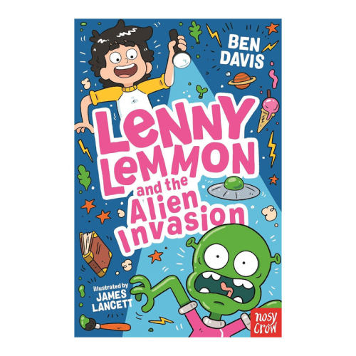 预售英文原版Lenny Lemmon #3: and the Alien Invasion搞笑喜剧 莱尼.莱蒙3爆笑校园喜剧故事平装桥梁/章节书幽默搞笑8-12岁