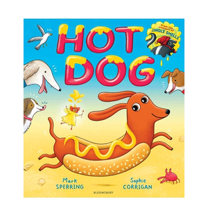 英文原版 Hot Dog 平装 热狗 一条热狗的欢乐趣味故事 3-6岁宝宝儿童亲子启蒙益智互动平装绘本 Mark Sperring作者hotdog