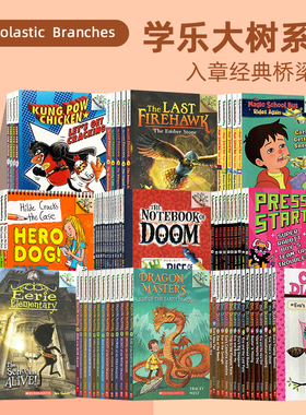 100元5本英文原版学乐大树系列桥梁书Scholastic Branches毁灭笔记Dragon Masters驯龙大师Owl Diaries猫头鹰日记方块兔 宫保鸡丁
