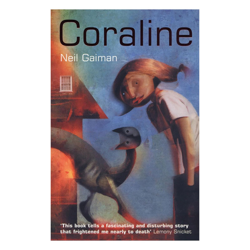 英文原版进口 Coraline 鬼妈妈 动画原著小说 奇幻平装Neil Gaiman尼尔 盖曼魔幻奇幻悬疑 青少年阅读14岁+