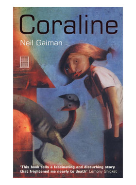 英文原版进口 Coraline 鬼妈妈 动画原著小说 奇幻平装Neil Gaiman尼尔 盖曼魔幻奇幻悬疑  青少年阅读14岁+