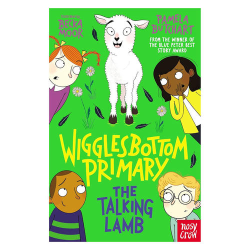 预售英文原版Wigglesbottom Primary #8: The Talking Lamb威格尔斯伯勒小学8 说话的小羊神秘校园日志幽默校园故事平装桥梁书