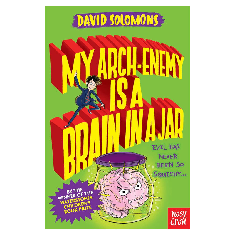 预售英文原版My Brother is a Superhero #3: My Arch-Enemy Is a Brain In a Jar我的哥哥是超级英雄3 我的宿敌是罐子里的大脑