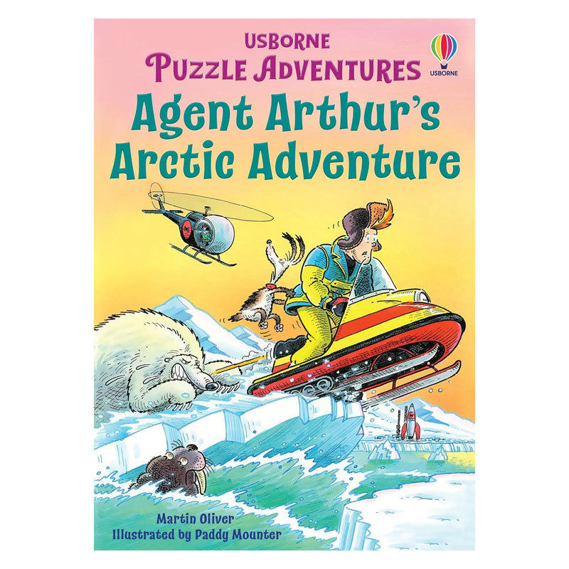 预售英文原版 Puzzle Adventures: Agent Arthur's Arctic Adventure亚瑟探员的北极历险 中小学生阅读解谜冒险故事章节书 10-14岁