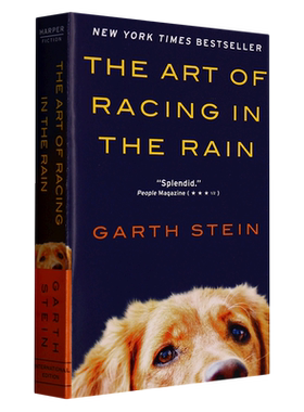 英文原版 The Art of Racing in the Rain 我在雨中等你 文学小说 雨中奔跑的艺术 感人治愈小说14岁+