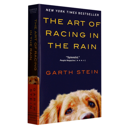 英文原版 The Art of Racing in the Rain 我在雨中等你 文学小说 雨中奔跑的艺术 感人治愈小说14岁+