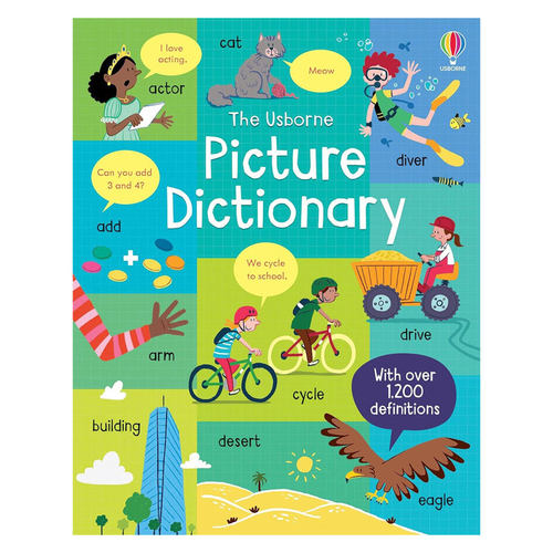 预售英文原版 Dictionaries & Thesaurus系列：Picture Dictionary 儿童英语图解词典 全彩插图单词定义 儿童单词认知启蒙精装绘本