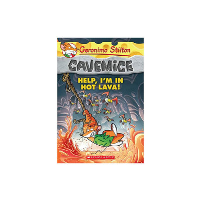 英文原版 Geronimo Stilton Cavemice #03: Help, I'm In Hot Lava! 老鼠记者3 救命我在热熔岩里 青少年阅读进阶桥梁章节书