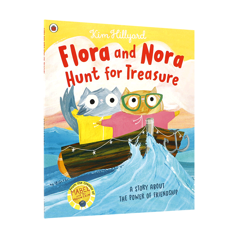 英文原版 Flora and Nora Hunt for Treasure 友谊的力量 弗洛拉和诺拉寻宝记 Ladybird 2-6岁儿童宝宝启蒙益智冒险故事绘本