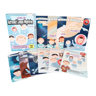 宇航员联盟之谜  Read With You陪你读书第3级3B：Astronaut League Mysteries Collection 10册儿童分级阅读读物英文原版进口绘本