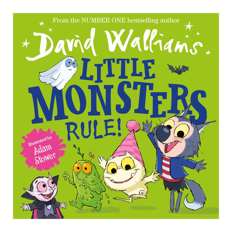 英文原版 大卫威廉姆斯绘本 Little Monsters Rule! 小怪兽当家做主 儿童平装绘本故事书 阅读英语幽默搞笑书 4-8岁