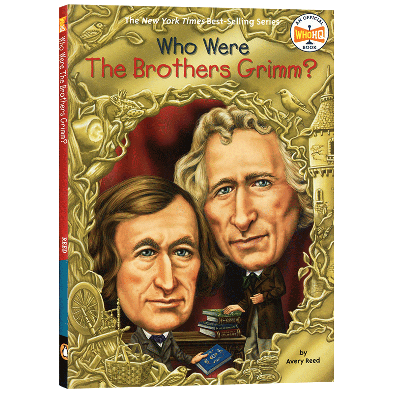 英文原版 Who Were The Brothers Grimm?  格林兄弟Who Was/Is 系列 名人传记系列 中小学生课外英语阅读读物 正版进口书