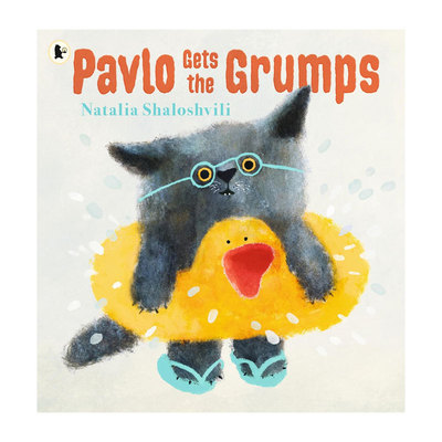预售英文原版Pavlo Gets the Grumps帕夫洛生气了可爱脾气不好的小猫动物绘本 情绪故事平装绘本4-8岁