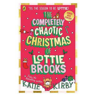 Lottie 生活5插图故事 Completely 圣诞节洛蒂极其尴尬 彻底混乱 Brooks洛蒂·布鲁克斯 Christmas Chaotic The 预售英文原版