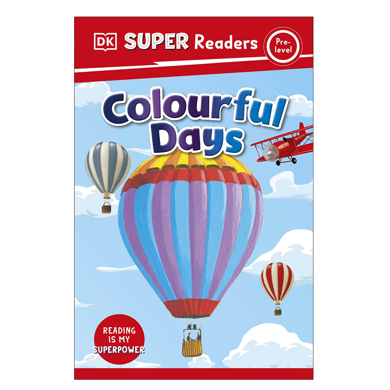 英文原版 DK Super Readers Pre-Level Colourful Days DK超级读者 初级 五颜六色的日子 DK出版 幼儿宝宝科普百科读物
