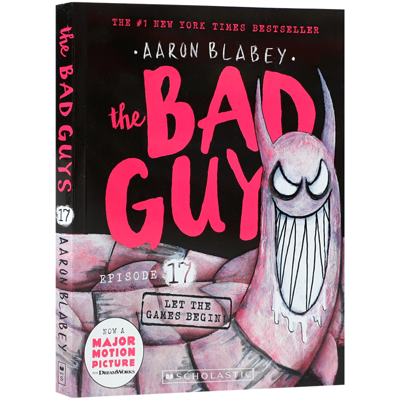 我是大坏蛋#17：让游戏开始吧(The Bad Guys #17)The Bad Guys in Let the Games Begin10-14岁平装畅销系列坏蛋联盟搞笑漫画
