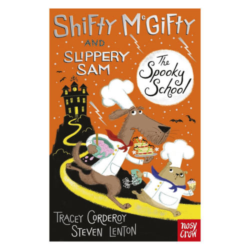 预售英文原版Shifty McGifty and Slippery Sam #1: The Spooky School强强和盗盗1 幽灵学校萌犬神探全彩幽默趣味桥梁书平装