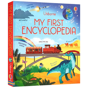 英文原版进口My first encyclopedia我的第一本百科全书Usborne尤斯伯恩出版6-9岁儿童启蒙认知英语绘本百科科普读物童书精装