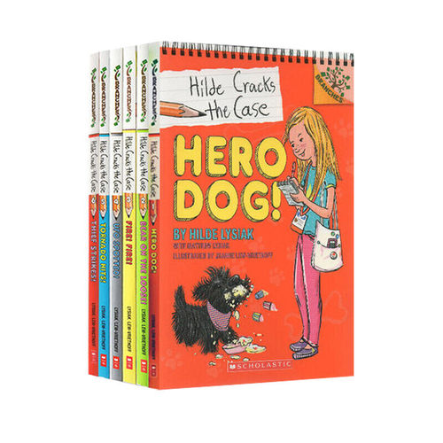英文原版Branches学乐大树系列分级阅读HILDE CRACKS THE CASE小记者希尔德6册HERO DOG! BEAR ON THE LOOSE FIRE FIRE小学课外