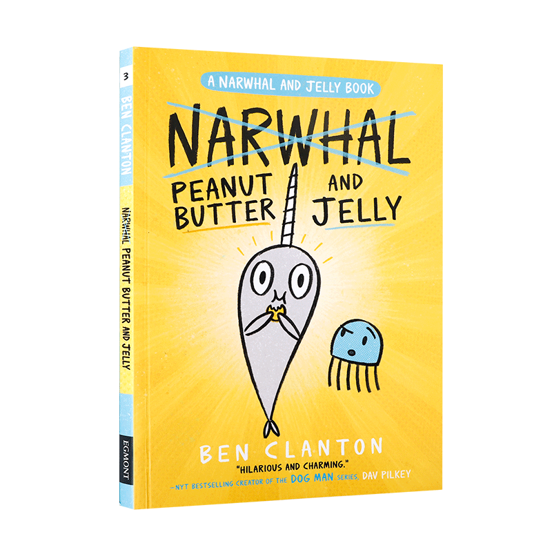 英文原版进口PEANUT BUTTER AND JELLY花生酱和果冻HarperCollins出版低幼儿童英语启蒙认知绘本读物宝宝睡前童话寓言故事图画书
