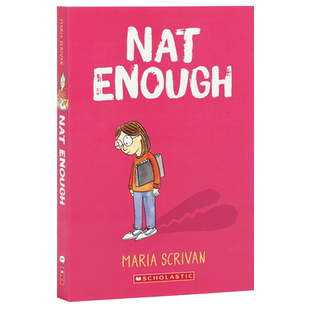 英文原版 Nat Enough #1 Nat Enough 娜塔莉足够好了儿童文学少儿读物课外阅读青少年学习英语漫画小说平装纽约时报畅销书作者作品