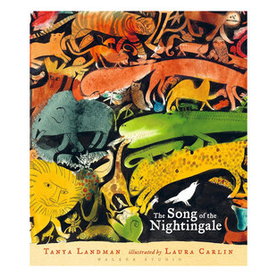 预售英文原版 The Song of the Nightingale 夜莺之歌 动物们如何获得颜色的故事生动绘本 精美插图 平装童话寓言神话传说4-8岁