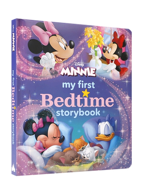 英文原版 Disney My First Bedtime Storybook 迪士尼我的第一本睡前故事书系列 4-8岁儿童宝宝亲子共读睡前故事绘本精装