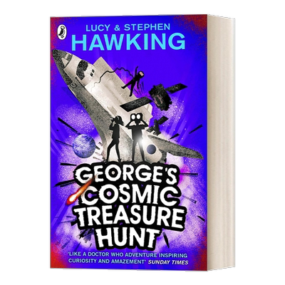 英文原版乔治的秘密钥匙#2：乔治的宇宙寻宝记George's Cosmic Treasure Hunt史蒂芬·霍金儿童科学启蒙科幻冒险故事桥梁章节