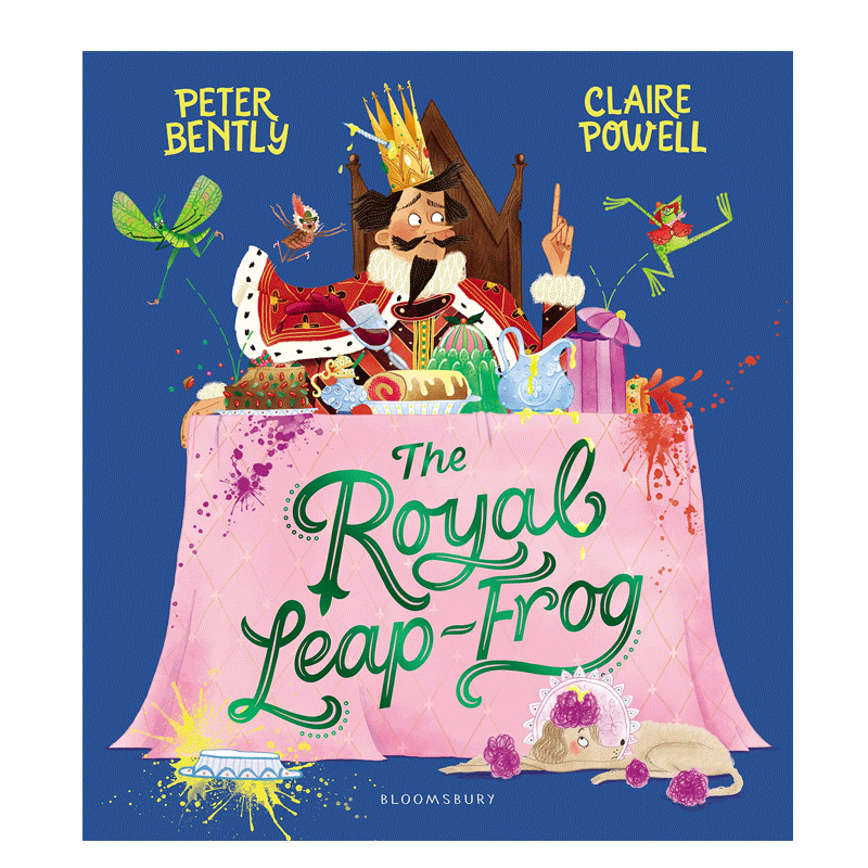 英文原版 The Royal Leap-Frog 平装 皇家青蛙 著名儿童读物获奖作家彼得·本特利作品 Peter Bently搞笑故事 儿童课外进阶读物