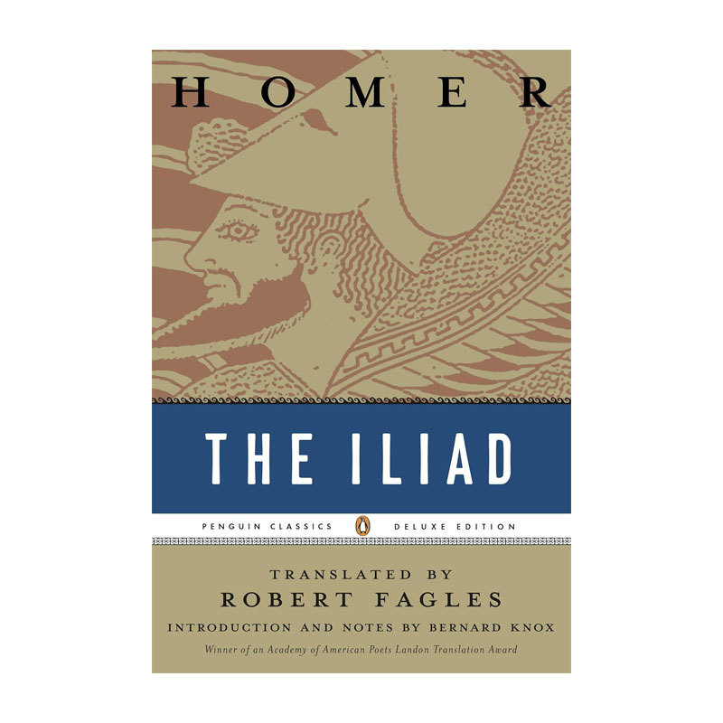 预售英文进口原版 The Iliad 荷马史诗三部曲 伊利亚 企鹅经典豪华版毛边收藏 西方古典文学源头 青少年文学收藏平装诗歌书 18岁+图片