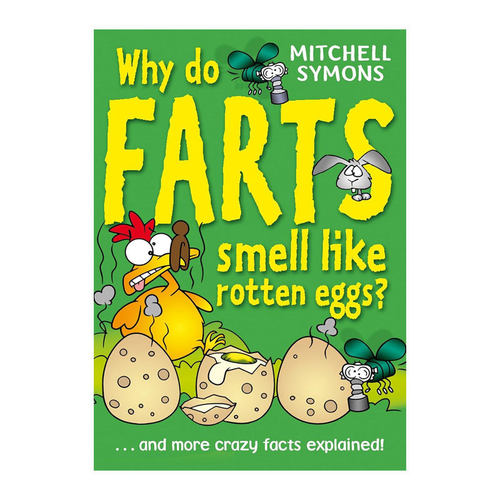 预售英文原版Why Do Farts Smell Like Rotten Eggs?为什么屁闻起来像臭鸡蛋？趣味科普冷知识趣味科普知识问答百科全书平装8-12岁