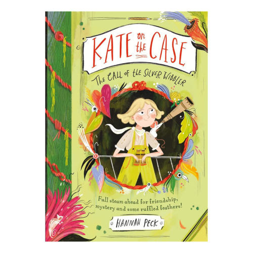 全彩插图侦探推理冒险故事 Kate on the Case #2: The Call of the Silver Wibbler 凯特大侦探2 银鹟的呼唤 英文原版 8-12岁