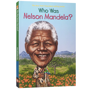 英文原版 纳尔逊·曼德拉是谁 Who Was Nelson Mandela? Who Was/Is 系列纽约时报畅销书 历史名人科普 漫画人物传记 学生课外阅读