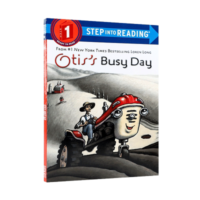 英文原版OTIS'S BUSY DAY 奥蒂斯的忙碌一天Step Into Reading Level 1 儿童英语早教启蒙认知分级阅读书Random House兰登书屋出版