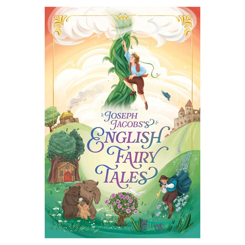 英文原版Joseph Jacobs's English Fairy Tales约瑟夫·雅各布斯英国童话42个经典童话故事集平装桥梁/章节书10-14岁
