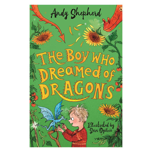 英文原版 The Boy Who Grew Dragons #4: The Boy Who Dreamed of Dragons 养龙的男孩4 梦见龙的男孩 桥梁插画魔幻冒险平装
