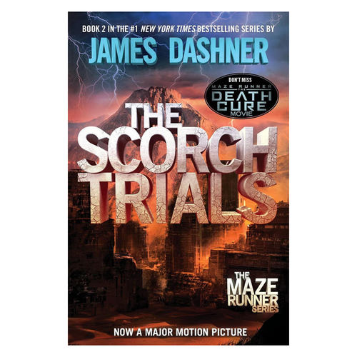 预售英文原版 The Maze Runner 2: The Scorch Trials 移动迷宫2：焦土审判 青少年课外阅读科幻冒险平装故事小说 14岁+