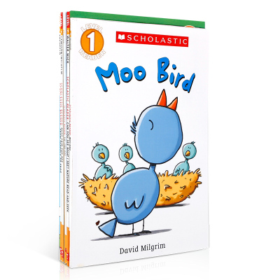 英文原版 Scholastic：Reader Level 1 学乐读物第1级 系列5本 ‎ Scholastic Inc出版 2-6岁幼儿宝宝动物主题科普虚构类分级读物