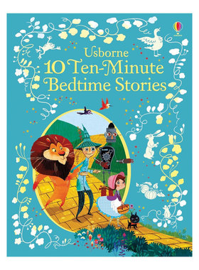 预售英文原版10 Ten-Minute Bedtime Stories10个10分钟的睡前故事集尤斯伯恩插图故事集全彩插图 精装桥神话传说4-8岁