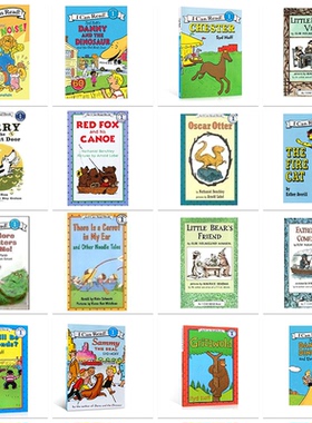 100元8本I can read第一阶段Level1系列英文原版Berenstain Bears贝贝熊Danny and the Dinosaur丹尼和恐龙小熊英语绘本
