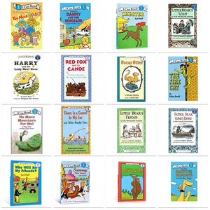 I can read第一阶段Level1系列英文原版Berenstain Bears贝贝熊Danny and the Dinosaur丹尼和恐龙小熊英语绘本
