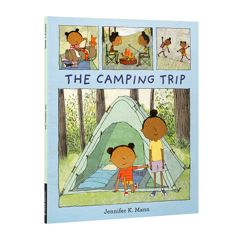 进口英文原版THE CAMPING TRIP露营之旅3-5岁低幼儿童英语启蒙认知绘本亲子互动共读早教宝宝睡前故事书漫画3-5岁体验生活